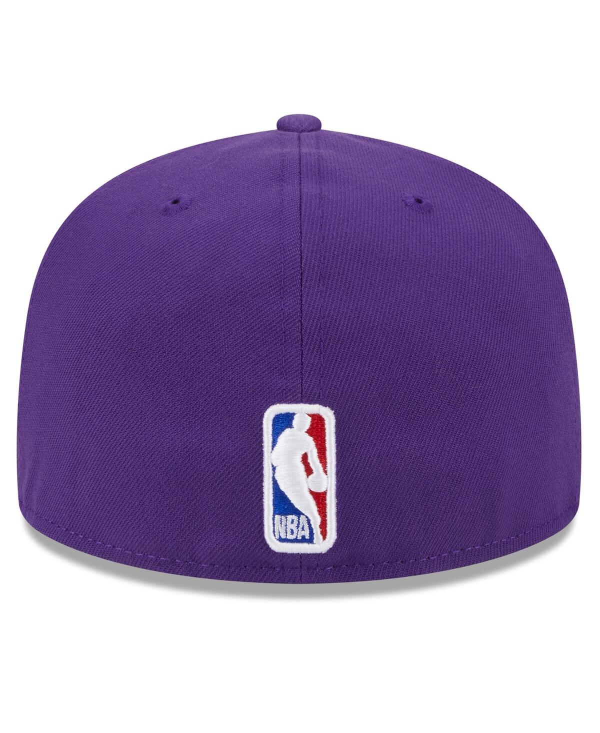 Men's New EraLos Angeles Lakers 2023/24 City Edition Alternate 59FIFTY Fitted Hat - Purple