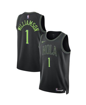 Men's and Women's Nike Zion Williamson Black New Orleans Pelicans