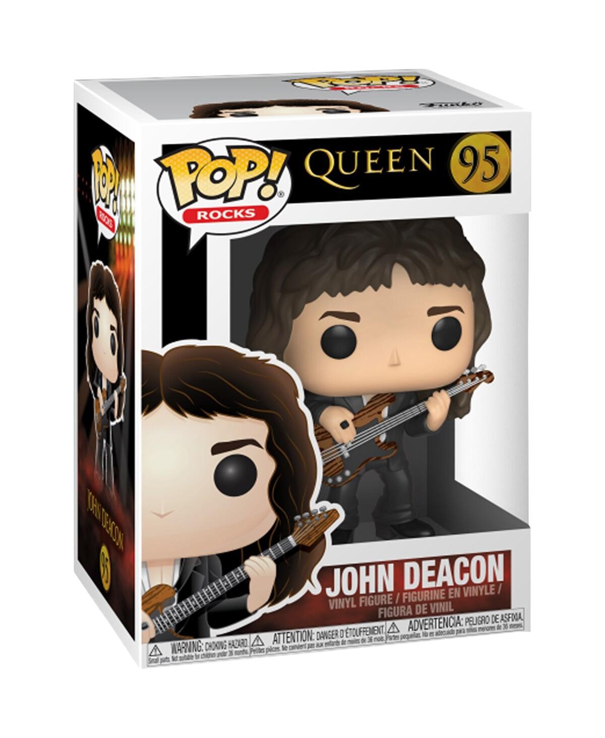 Funko Queen John Deacon Pop Rocks Vinyl Figure In Black