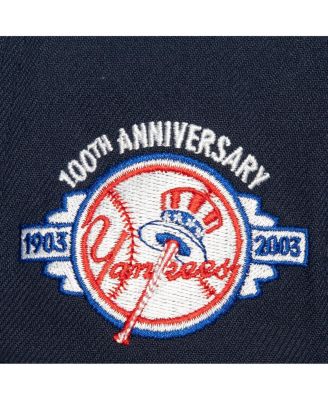 Men's Navy, Gray New York Yankees Bases Loaded Fitted Hat