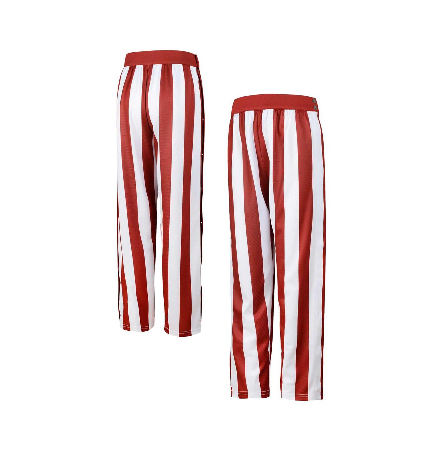 Брюки Outerstuff Crimson, White Indiana Hoosiers Candy Stripe для мальчиков — фото 1