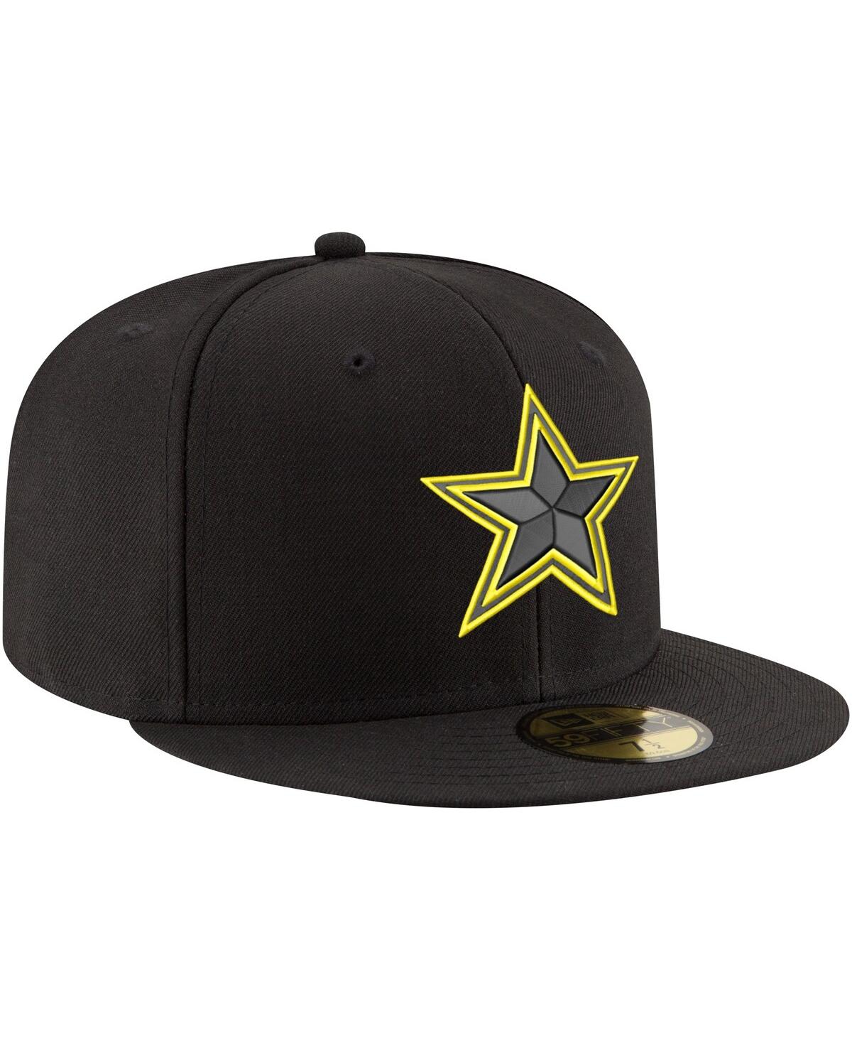 Men's New EraDallas Cowboys Volt 59FIFTY Fitted Hat - Black