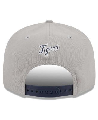 Men's Gray, Navy Detroit Tigers Band 9FIFTY Snapback Hat