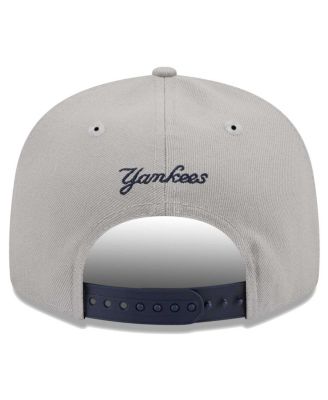 Men's Gray, Navy New York Yankees Band 9FIFTY Snapback Hat