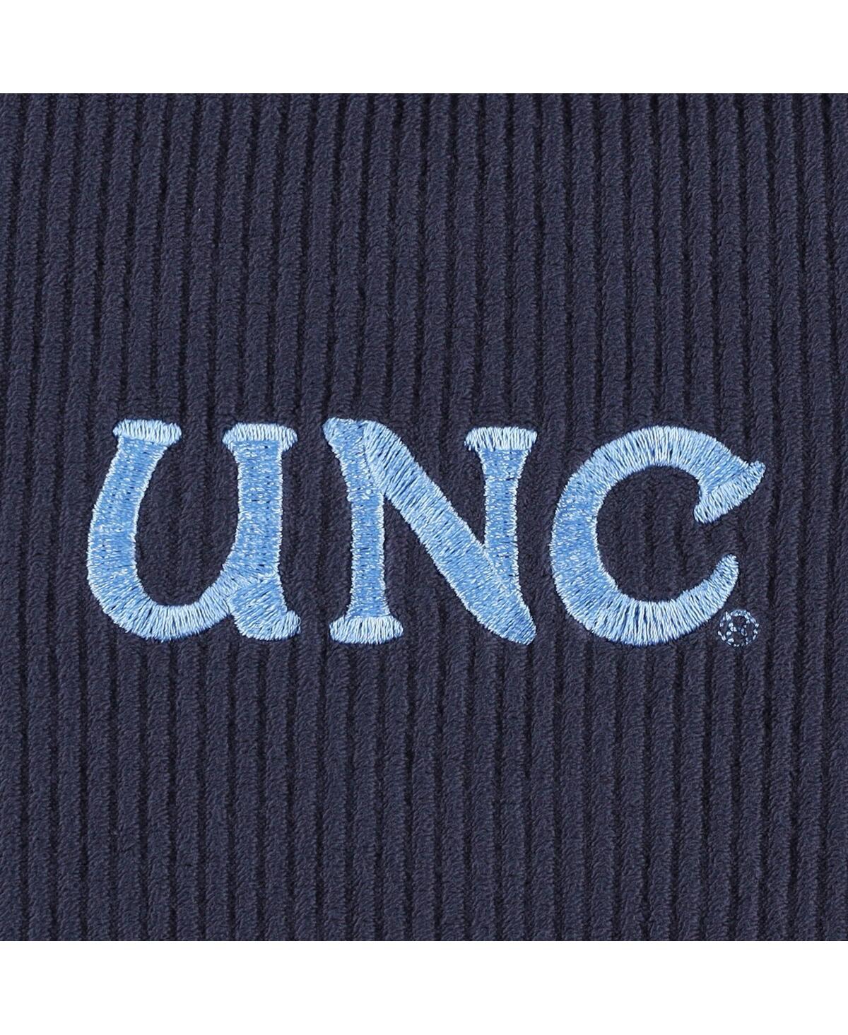 Shop League Collegiate Wear Women's  Navy North Carolina Tar Heels Timber Cropped Pullover Sweatshirt