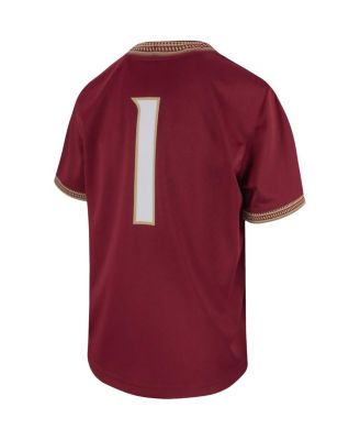 Big Boys #1 Garnet Florida State Seminoles Untouchable Replica Game Jersey
