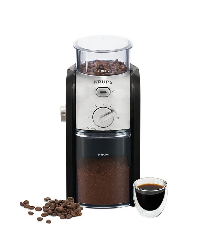 Krups GVX212 Burr Mill Coffee Grinder Macy's