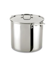 All-Clad Fusiontec Natural Ceramic with Steel Core 4-Quart Soup Pot with  Lid - Macy's
