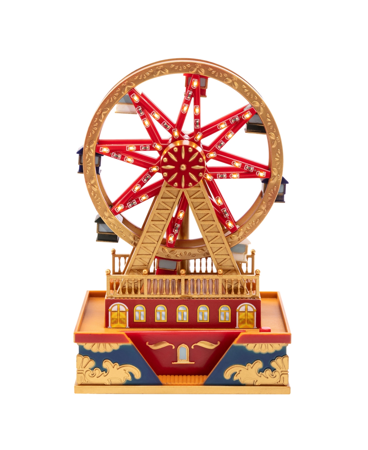 Mr. Christmas 5.75" Animated Musical Ferris Wheel In Multi