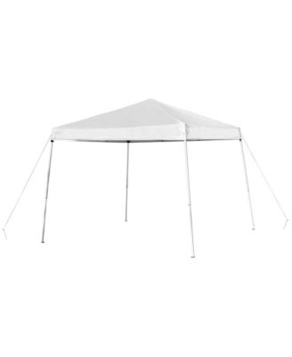 Tamar 10'X10' Weather Resistant, Uv Coated Pop Up Canopy Tent With Reinforced Corners, Height Adjustable Frame And Carry Bag