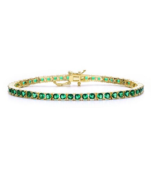 alfani Rachel Glauber Classic 3mm Colored Cubic Zirconia Tennis Bracelet Jewelry & Watches