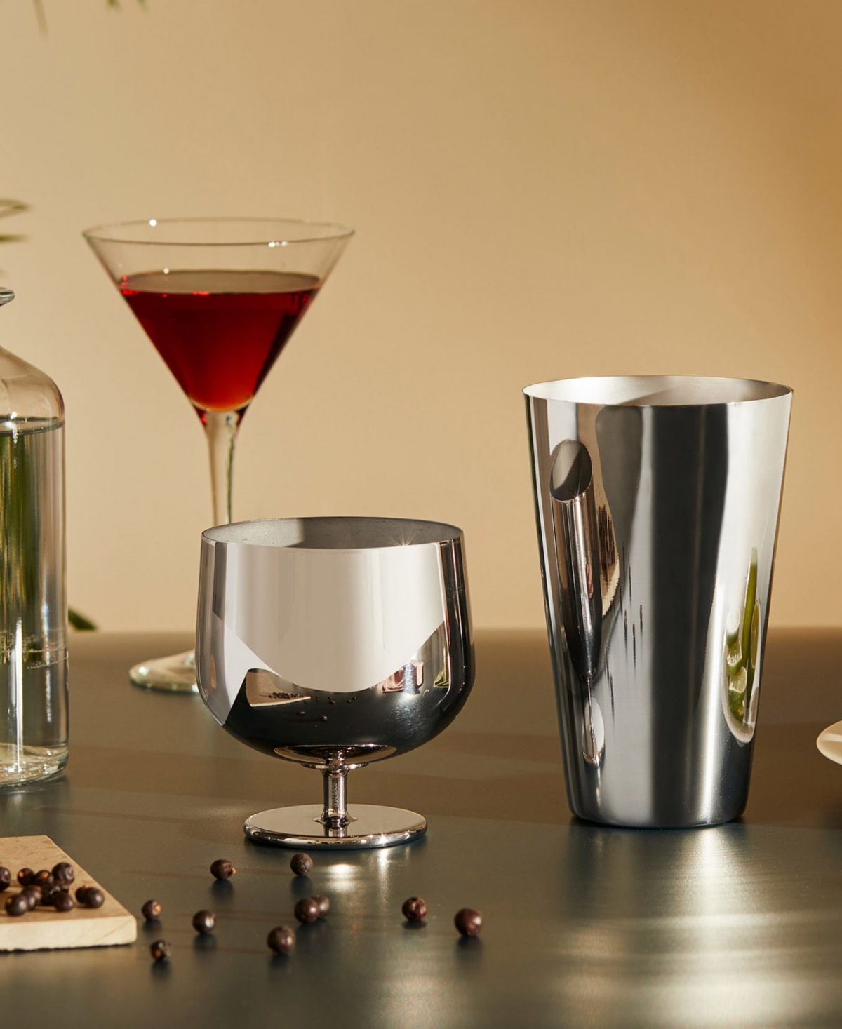 Alessi The Tending Box Cocktail Shaker 16.9 oz In No Color