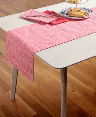 in the Loop Joy Dot Reversible Table Runner,  15" x 108"
