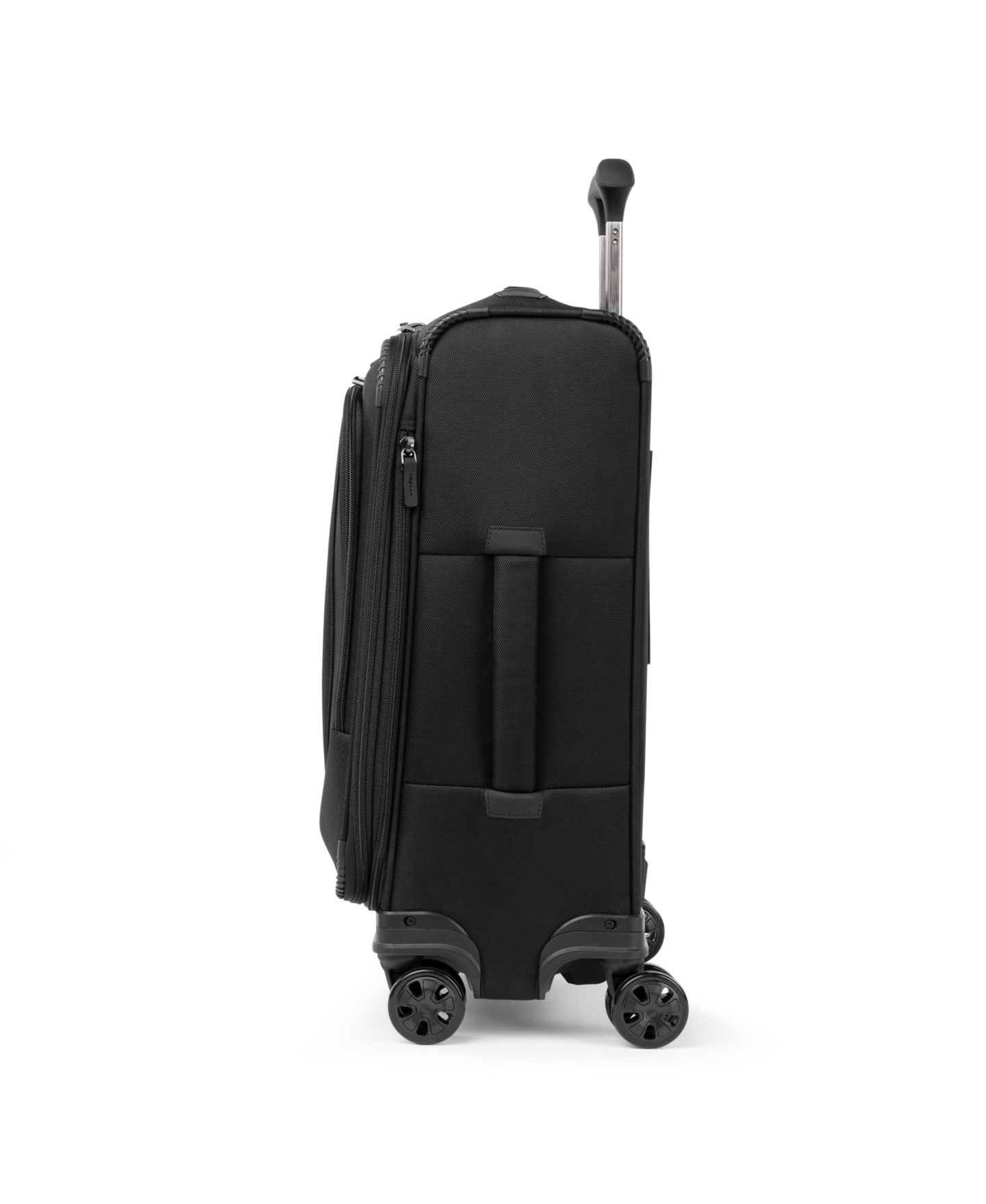 Чемодан Travelpro Crew Classic Carry-on Spinner Expandable Spinner, цвет: Угольно-чёрный — фото 5