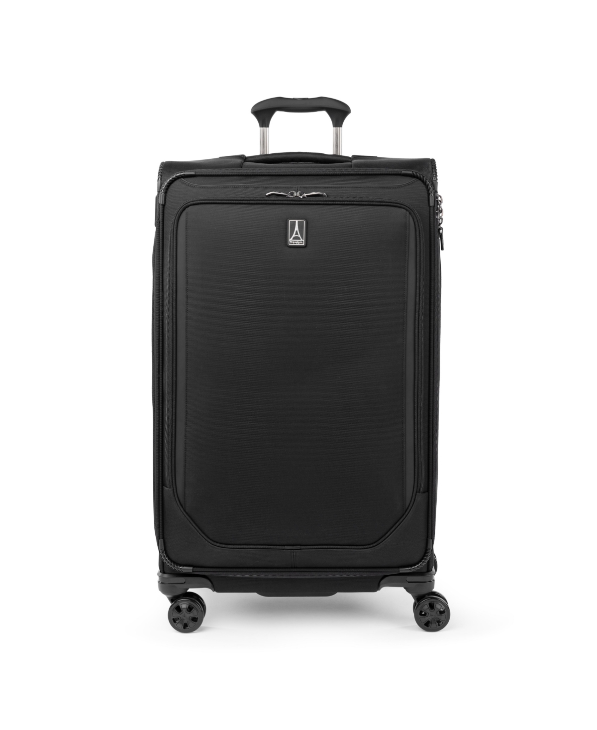 Travelpro Crew Classic Large Check-in Expandable Spinner Luggage In Jet Black