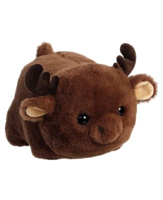 Aurora Medium Morty Moose Spudsters Adorable Plush Toy Brown 10" - Macy's