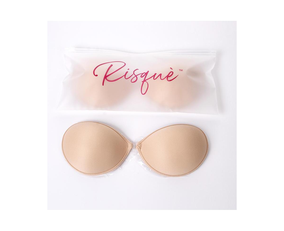 Risque Women's Adhesive Bra D, 1ct -khaki