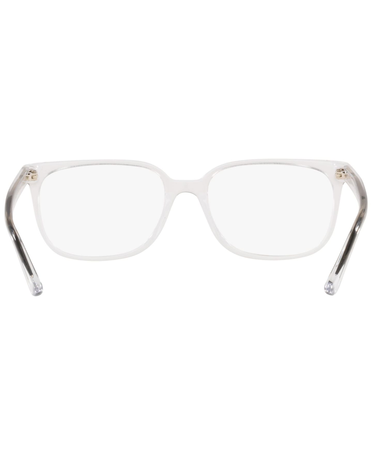 Мужские очки LensCrafters Man Rectangle Plastic EC2009 Eyeglasses, цвет: Прозрачный — фото 5