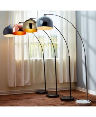 Arquer Arc Metal Floor Lamp with Bell Shade