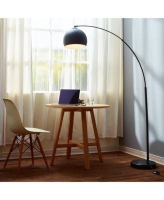 Arquer Arc Metal Floor Lamp with Bell Shade