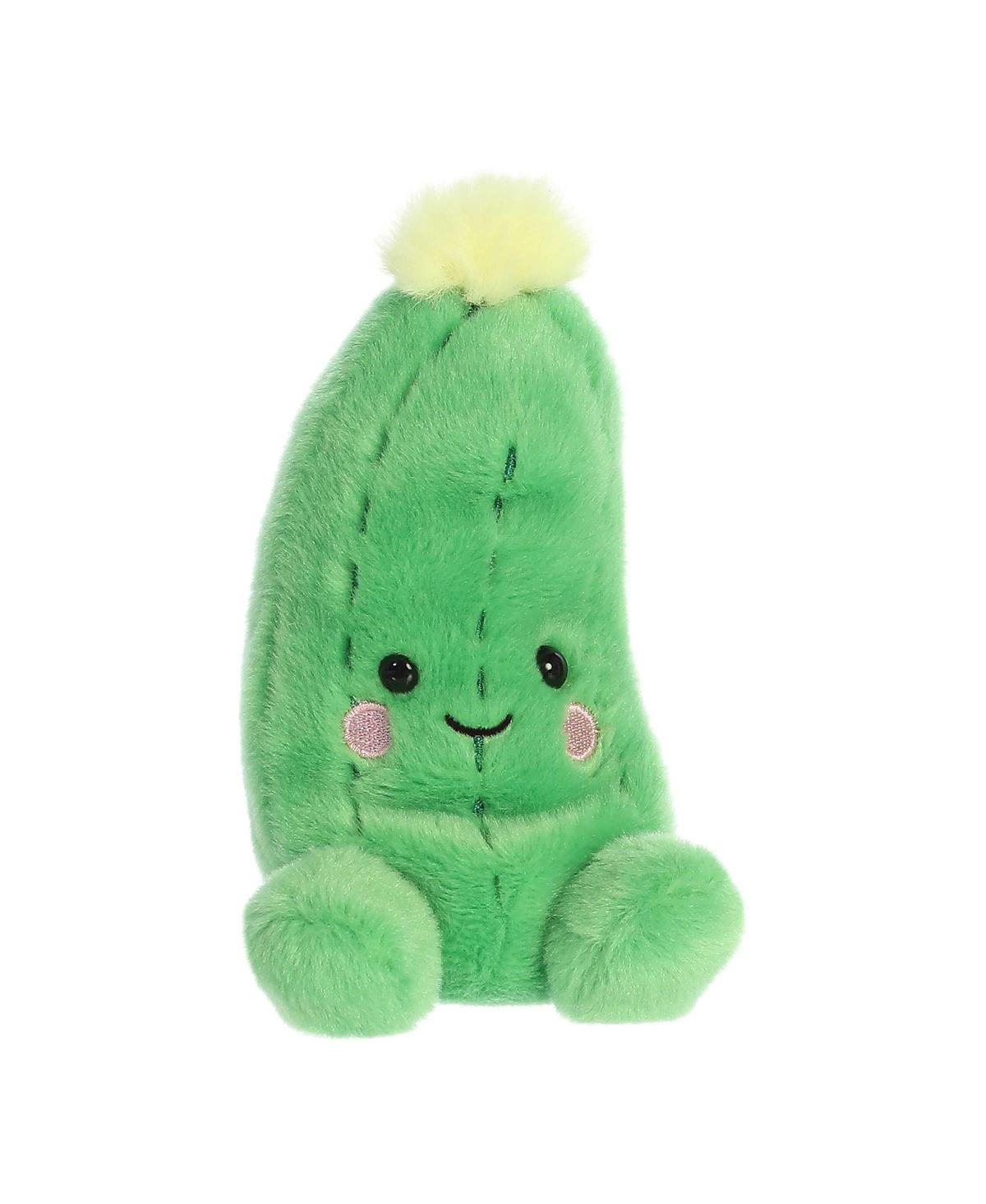 Aurora Kids' Mini Dillian Cucumber Palm Pals Adorable Plush Toy Green 5"