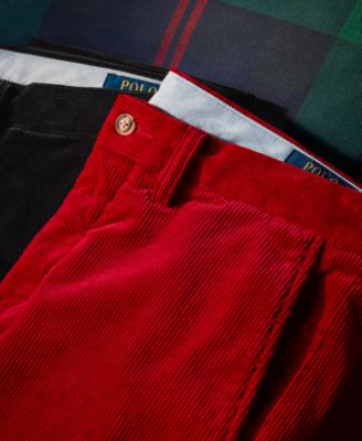 Men's Stretch Straight Fit Corduroy Pants