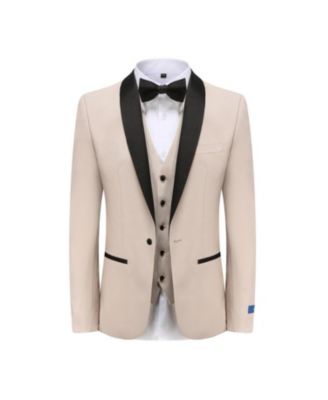 Men's 3-Piece Slim Fit Shawl Lapel Tuxedo