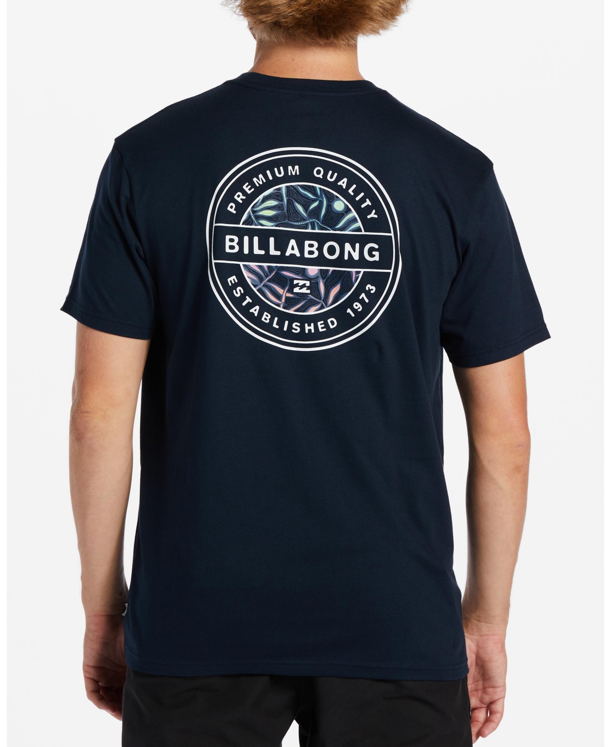 Billabong Men's Rotor Short Sleeve T-shirt In Navy
