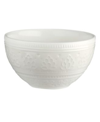 Fez 16 Pc. Double Bowl Dinnerware Set, Service for 4