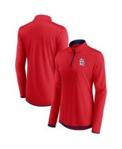Women's Refried Apparel White/Red St. Louis Cardinals Cropped Pullover  Hoodie