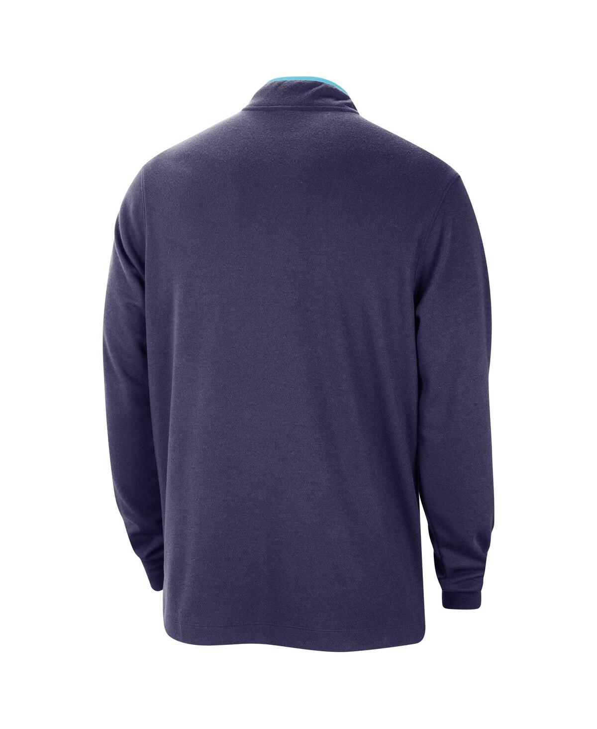 Shop Nike Men's  Purple Phoenix Suns 2023/24 City Edition Authentic Coaches Half-zip Jacket
