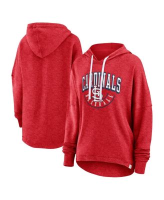 売れ筋商品|||ファナティクス パーカー・スウェットシャツ アウター レディース Women's Heather Red Distressed St. Louis Cardinals Luxe Pullover Hoodie Heather Red Fanatics Women's Heather Red Distressed St. Louis Cardinals