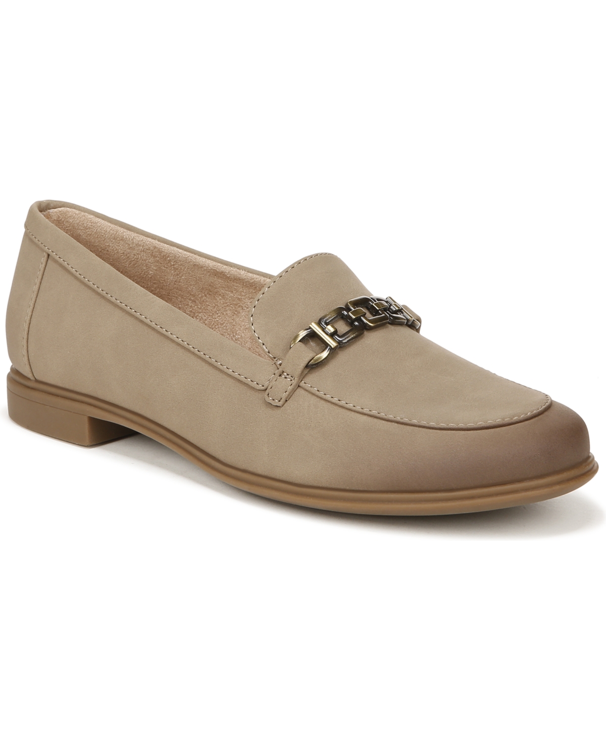 Lydia Loafers - Coffee Bean Brown Faux Leather