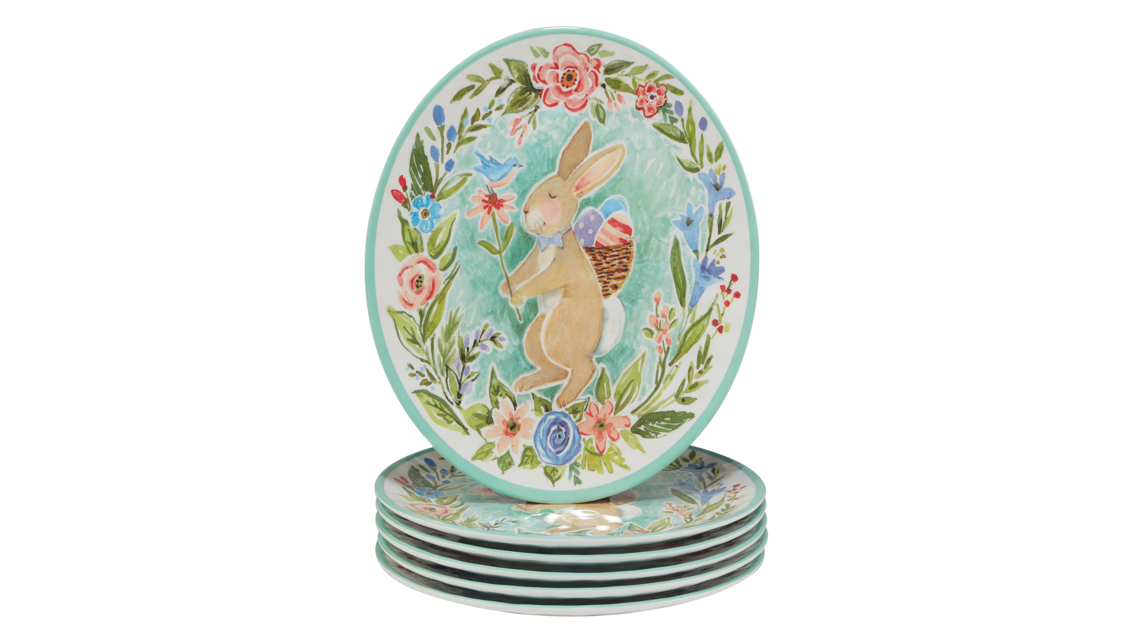 Certified International Joy of Easter Melamine Set/6 Dinner Plate