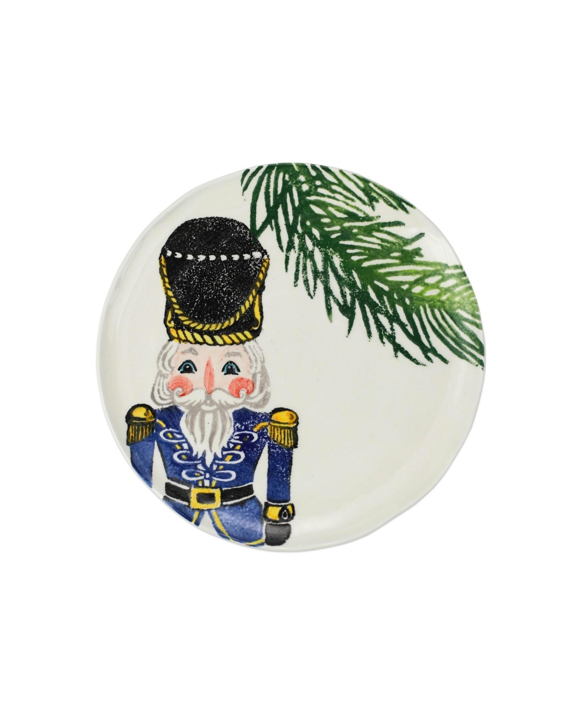 Vietri Nutcrackers Dinnerware Salad Plates, Set Of 4 In Assorted