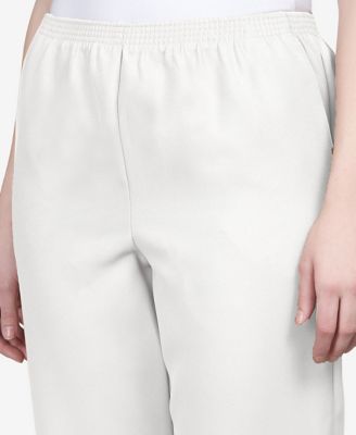 Classics Pull-On Straight-Leg Pants in Petite and Petite Short