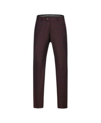 Men's 3-Piece Slim Fit Check Suit