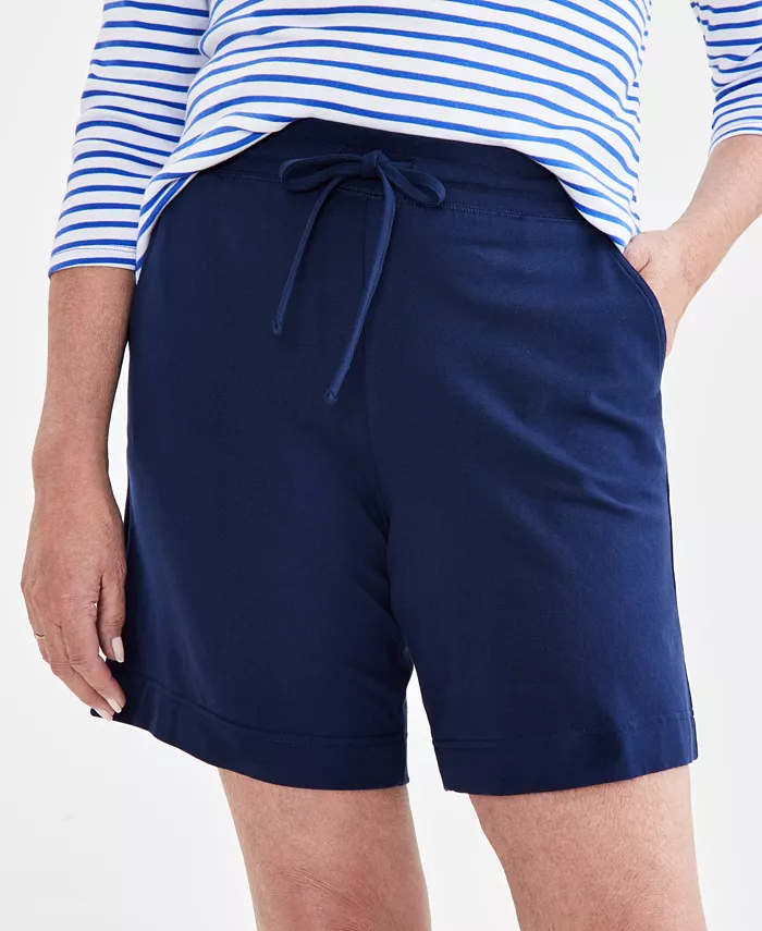 Women's Mid Rise Sweatpant Shorts - thumbnail 3