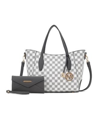 MKF Collection by Mia K. MKF Collection Gianna Vegan Leather Women’s Tote with matching Wallet by Mia K main image 1