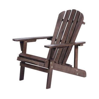 Streamdale Furniture Adirondack Chair Solid Wood Outdoor Patio ...
