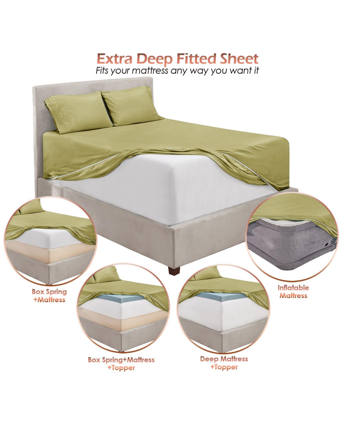 Empyrean Bedding Ultra Soft Extra Deep 18