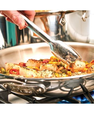 Stainless Steel Cook and Serve Kitchen Utensil Crock Set, 6 Piece