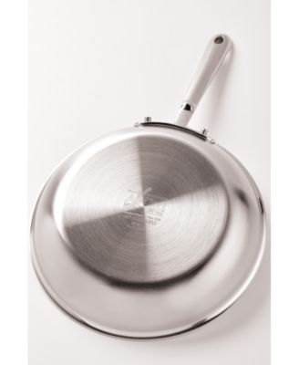 D5 Brushed Stainless Steel 10" Fry Pan