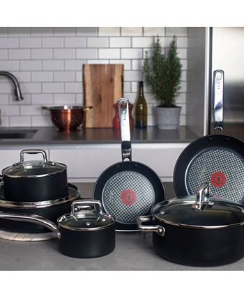 It's time to upgrade your pots & pans with this 10-Piece T-fal Nonstick Oven  Safe Cookware Set for just $39 Prime shipped (Reg. up to $60)
