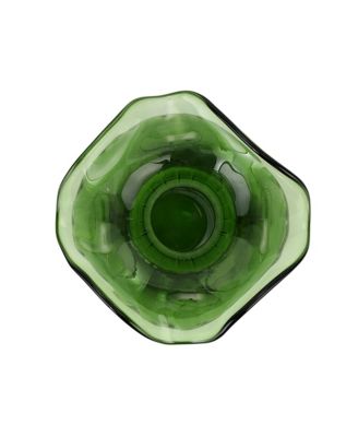 Hibiscus Glass Medium Fluted Vase