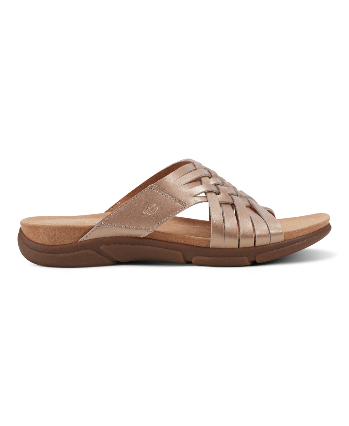 Easy Spirit Meadow Womens Leather Slip On Huarache Sandals