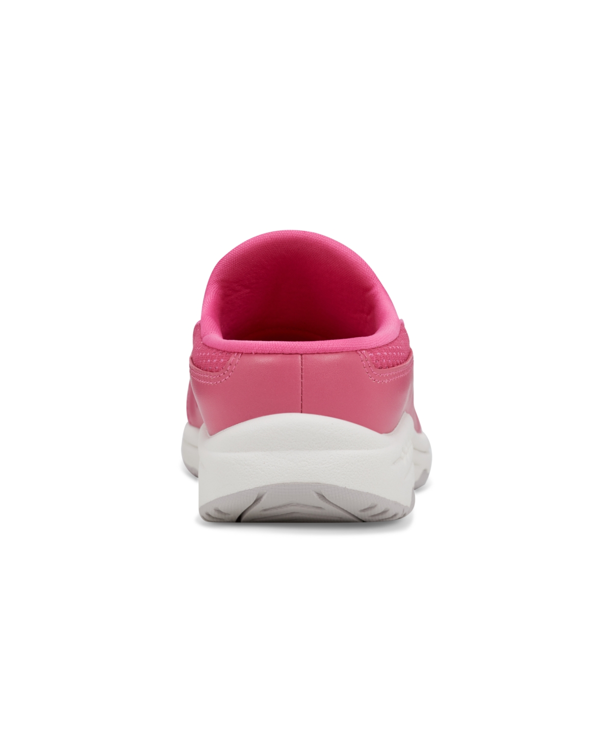 Shop Easy Spirit Women's Travel Time Slip-on Walking Mules In Hot Pink Mesh