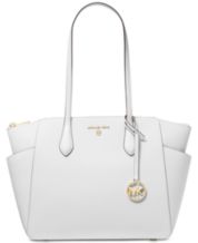 Michael Kors White Tote Bags Top Brands Styles Macy s