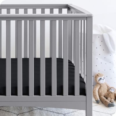 Microfiber Fitted Crib Sheet, Pack of 2