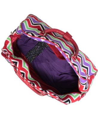 Chevron 21-inch Carry-On Shoulder Duffel Bag
